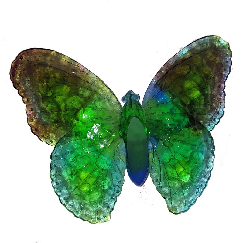 Multiple Color Crystal Butterfly Figurines Super Winkling Reflective Butterfly Ornament Vivid Home Decor - Image 2