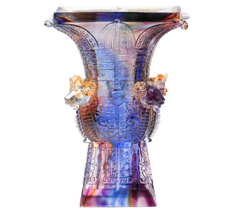 Premium Easten Beauty Four Sheep Square Flowers Vase  Animal  Bottle House Table Cheerful Decorate