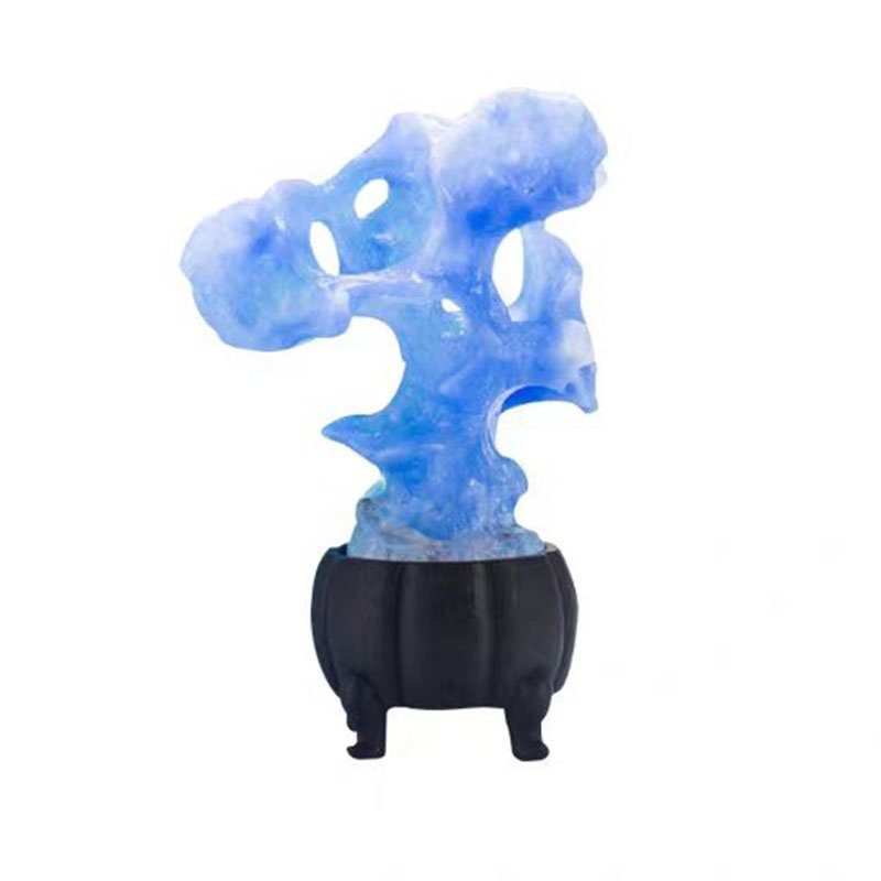 Zen Fengshui Ornament Handmade Mountain Censer Hill Incense Stick Holder Buddhist Soothing Spirits Purify Fragrance - Image 4